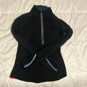 Lululemon Black Fitted Athletic Sweater